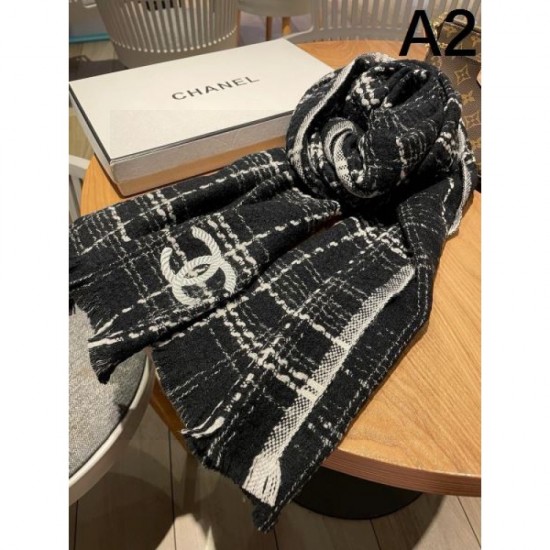 2024FW Scarf CHANEL CHANEL Limited Design Very Popular Before Sold Out 2024FW Scarf CHANEL CHANEL Limited Design Very Popular Before Sold Out