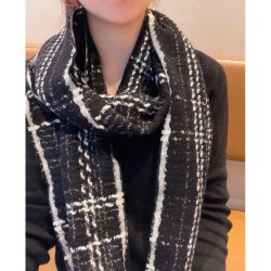 2024FW Scarf CHANEL Also featured in popular fashion magazines