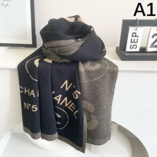 2024FW Scarf CHANEL CHANEL Autumn/Winter Season Continuing Trend New Arrival 2024FW Scarf CHANEL CHANEL Autumn/Winter Season Continuing Trend New Arrival