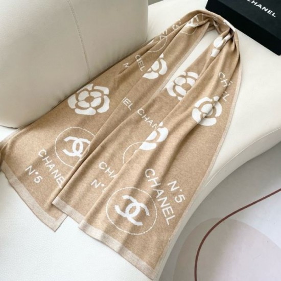 2024FW Scarf CHANEL CHANEL Autumn/Winter Season Continuing Trend New Arrival 2024FW Scarf CHANEL CHANEL Autumn/Winter Season Continuing Trend New Arrival