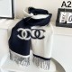2024FW Scarf CHANEL CHANEL Explosively popular and fashionable 2024FW Scarf CHANEL CHANEL Explosively popular and fashionable