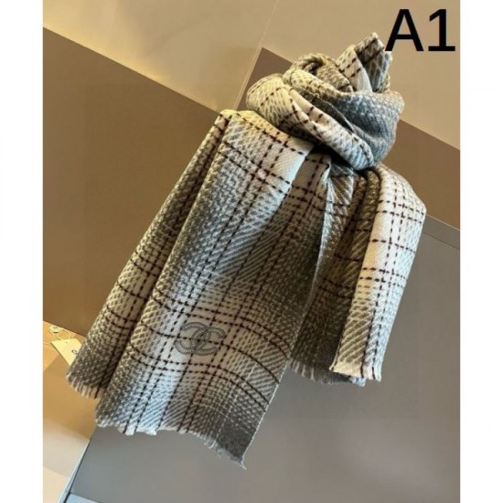 2024FW Scarf CHANEL Newly released from Chanel qiud items! 2024FW Scarf CHANEL Newly released from Chanel qiud items!