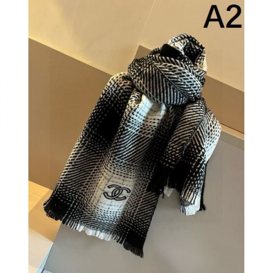 2024FW Scarf CHANEL Newly released from Chanel qiud items! 2024FW Scarf CHANEL Newly released from Chanel qiud items!