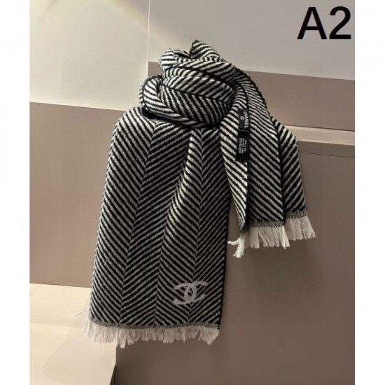 2024FW Scarf CHANEL Recommended tops for fall and winter 2024FW Scarf CHANEL Recommended tops for fall and winter
