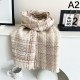 2024FW Scarf CHANEL An exquisite casual atmosphere 2024FW Scarf CHANEL An exquisite casual atmosphere