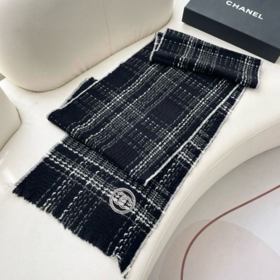 2024FW Scarf CHANEL An exquisite casual atmosphere 2024FW Scarf CHANEL An exquisite casual atmosphere