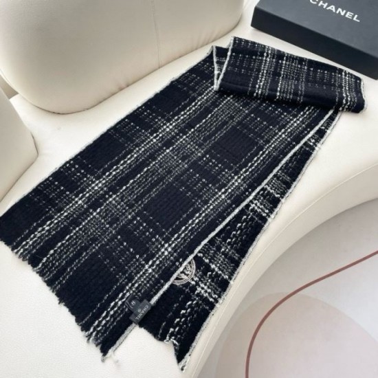 2024FW Scarf CHANEL An exquisite casual atmosphere 2024FW Scarf CHANEL An exquisite casual atmosphere