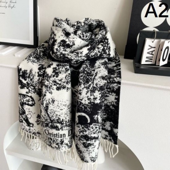 2024FW Scarf DIOR Fashionable with Dior trends 2024FW Scarf DIOR Fashionable with Dior trends