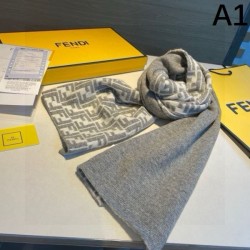 2024FW Scarf FENDI Wear with a beautiful impression