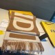 2024FW Scarf FENDI Item popular in magazines 2024FW Scarf FENDI Item popular in magazines