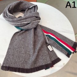 2024FW Scarf GUCCI Gucci is gaining popularity! Stylish new item