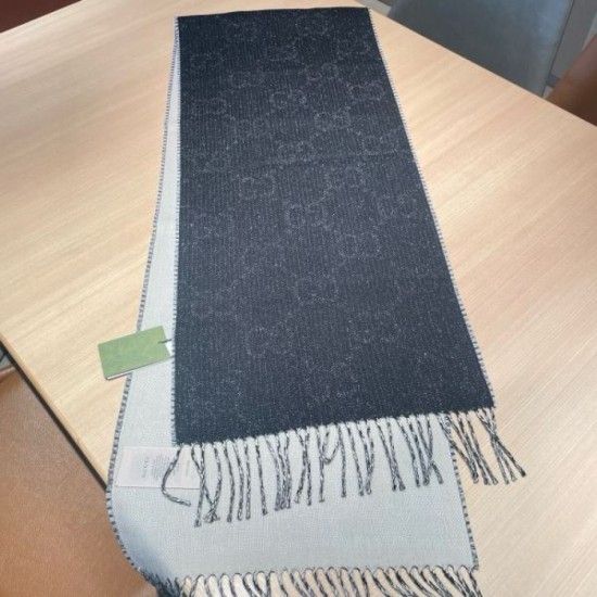 2024FW scarf GUCCI Gucci has a casual atmosphere 2024FW scarf GUCCI Gucci has a casual atmosphere