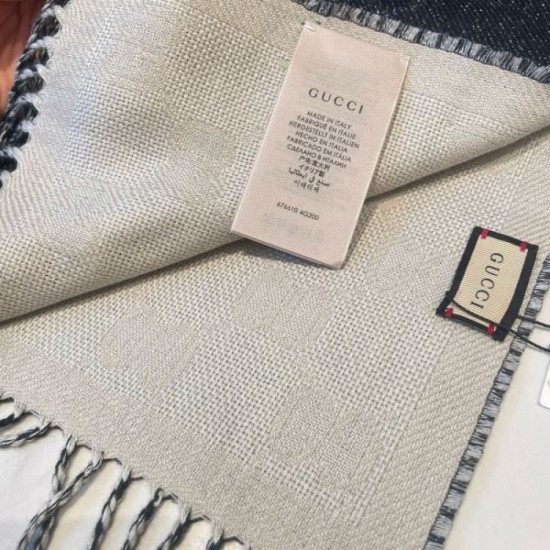 2024FW scarf GUCCI Gucci has a casual atmosphere 2024FW scarf GUCCI Gucci has a casual atmosphere