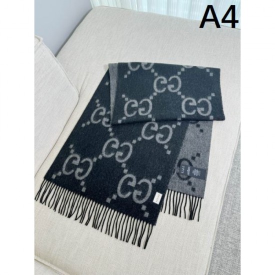 2024FW Scarf GUCCI Gucci Like a beautiful autumn color 2024FW Scarf GUCCI Gucci Like a beautiful autumn color