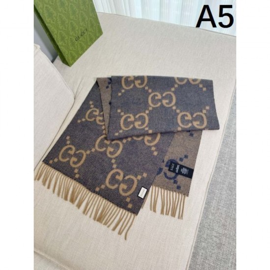 2024FW Scarf GUCCI Gucci Like a beautiful autumn color 2024FW Scarf GUCCI Gucci Like a beautiful autumn color