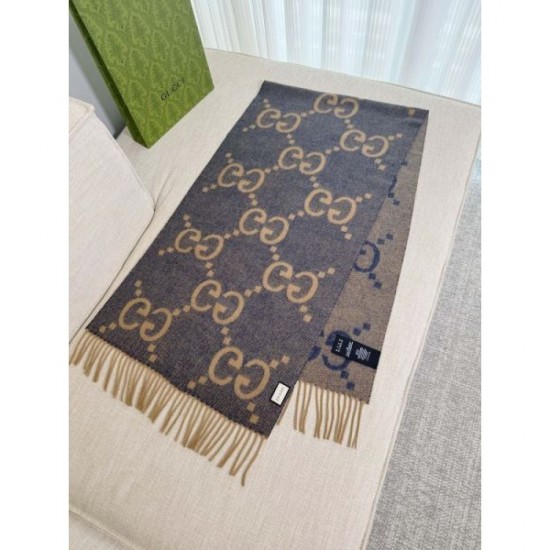 2024FW Scarf GUCCI Gucci Like a beautiful autumn color 2024FW Scarf GUCCI Gucci Like a beautiful autumn color