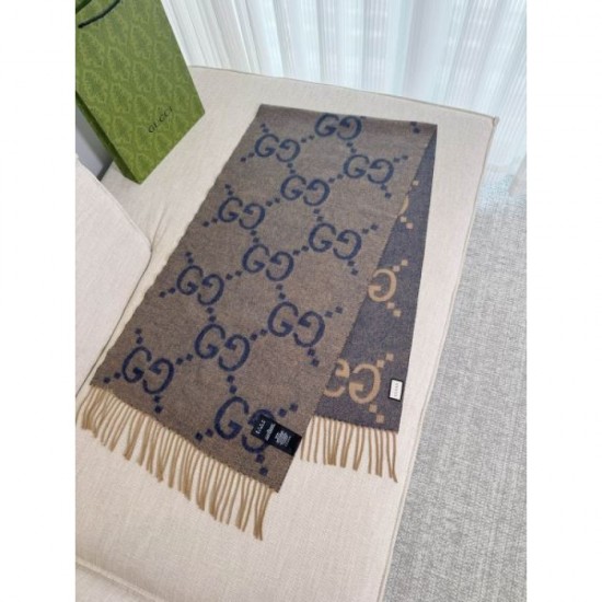 2024FW Scarf GUCCI Gucci Like a beautiful autumn color 2024FW Scarf GUCCI Gucci Like a beautiful autumn color