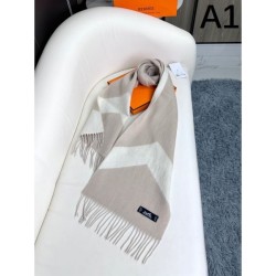 2024FW Scarf HERMES This season's attention-grabbing new item with color