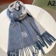 2024FW Scarf LOEWE Celebrity favorite brand new item 2024FW Scarf LOEWE Celebrity favorite brand new item