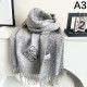 2024FW Scarf LOEWE Latest advance fashionable logo included 2024FW Scarf LOEWE Latest advance fashionable logo included