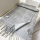 2024FW Scarf LOEWE Latest advance fashionable logo included 2024FW Scarf LOEWE Latest advance fashionable logo included