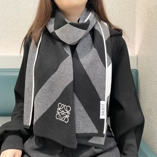 2024FW Scarf LOEWE Latest advance fashionable logo included 2024FW Scarf LOEWE Latest advance fashionable logo included