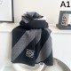 2024FW Scarf LOEWE Latest advance fashionable logo included 2024FW Scarf LOEWE Latest advance fashionable logo included