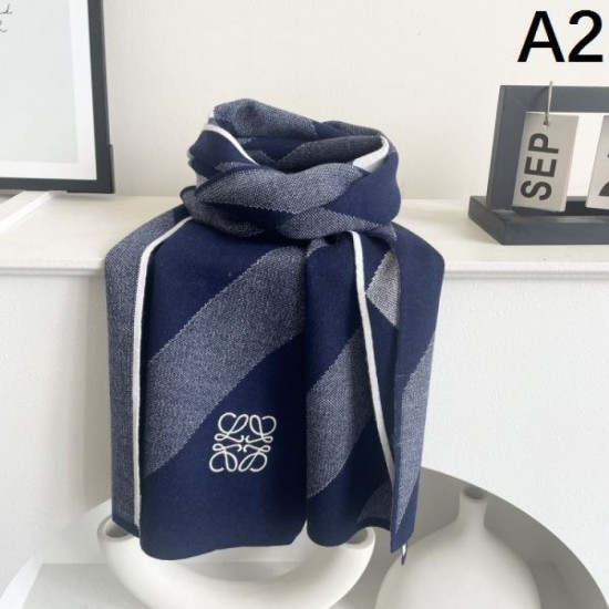 2024FW Scarf LOEWE Latest advance fashionable logo included 2024FW Scarf LOEWE Latest advance fashionable logo included