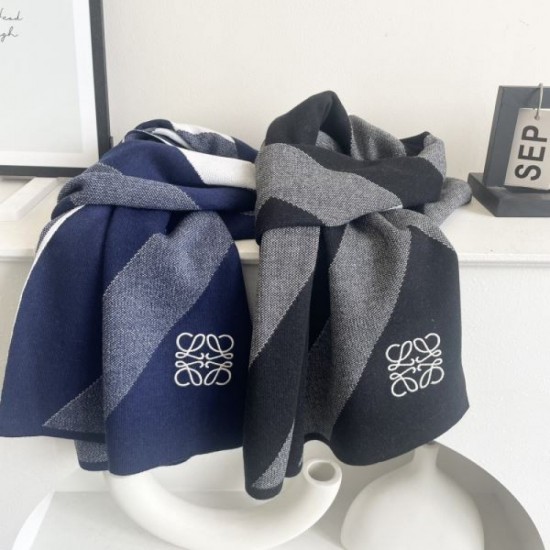 2024FW Scarf LOEWE Latest advance fashionable logo included 2024FW Scarf LOEWE Latest advance fashionable logo included