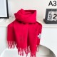 2024FW scarf LOEWE New winter item that can create a new look 2024FW scarf LOEWE New winter item that can create a new look