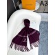 2024FW Scarf LOUIS VUITTON For an exquisite look 2024FW Scarf LOUIS VUITTON For an exquisite look