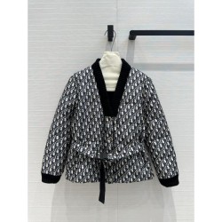 DIOR Dior women's down jacket 2024FW super popular model in stock