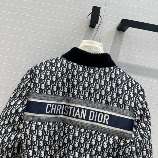 DIOR Dior women's down jacket 2024FW super popular model in stock DIOR Dior women's down jacket 2024FW super popular model in stock