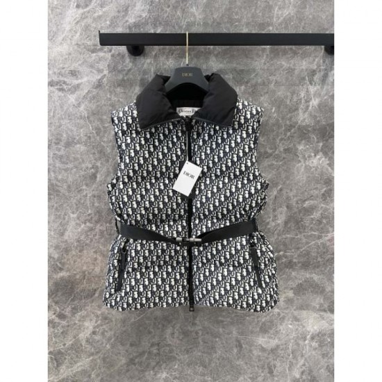 DIOR Cotton vest 2024FW Eye-catching style this winter DIOR Cotton vest 2024FW Eye-catching style this winter
