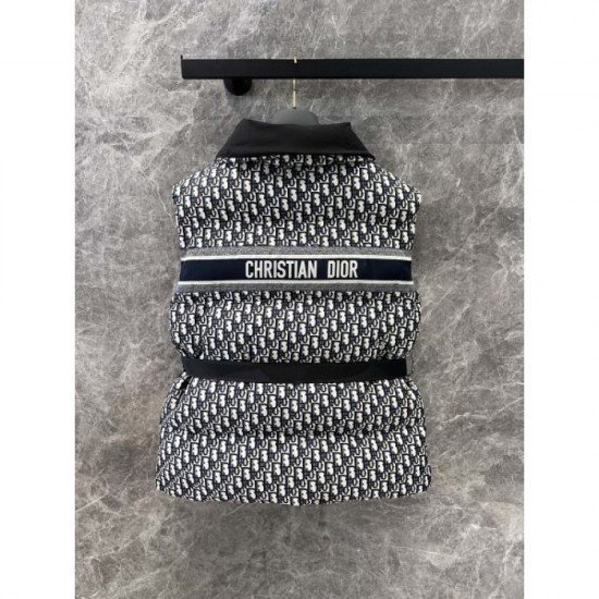 DIOR Cotton vest 2024FW Eye-catching style this winter DIOR Cotton vest 2024FW Eye-catching style this winter