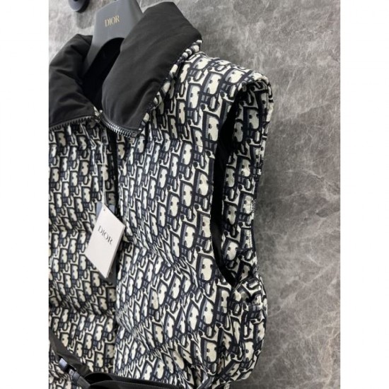DIOR Cotton vest 2024FW Eye-catching style this winter DIOR Cotton vest 2024FW Eye-catching style this winter