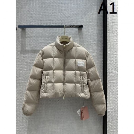 MIU MIU Women's Down Jacket 2024FW Nice Logo MIU MIU Women's Down Jacket 2024FW Nice Logo
