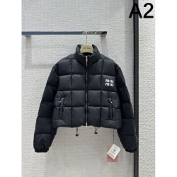 MIU MIU Women's Down Jacket 2024FW Nice Logo