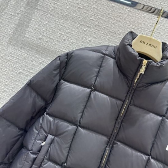MIU MIU Women's Down Jacket 2024FW Nice Logo MIU MIU Women's Down Jacket 2024FW Nice Logo