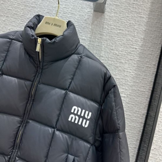 MIU MIU Women's Down Jacket 2024FW Nice Logo MIU MIU Women's Down Jacket 2024FW Nice Logo