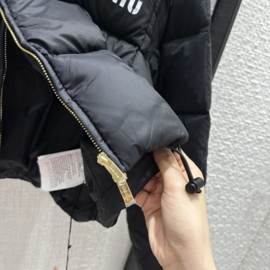 MIU MIU Women's Down Jacket 2024FW Nice Logo MIU MIU Women's Down Jacket 2024FW Nice Logo