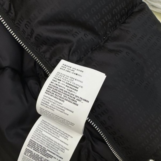 MIU MIU Women's Down Jacket 2024FW Popularity Rising MIU MIU Women's Down Jacket 2024FW Popularity Rising