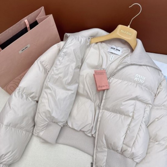 MIU MIU Women's Down Jacket 2024FW Limited Edition MIU MIU Women's Down Jacket 2024FW Limited Edition