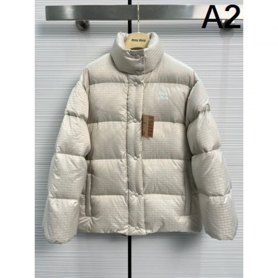 MIU MIU Women's Down Jacket 2024FW Latest Design MIU MIU Women's Down Jacket 2024FW Latest Design