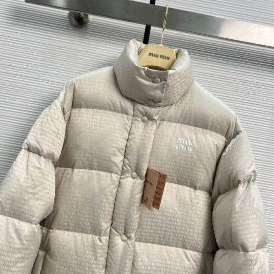 MIU MIU Women's Down Jacket 2024FW Latest Design MIU MIU Women's Down Jacket 2024FW Latest Design