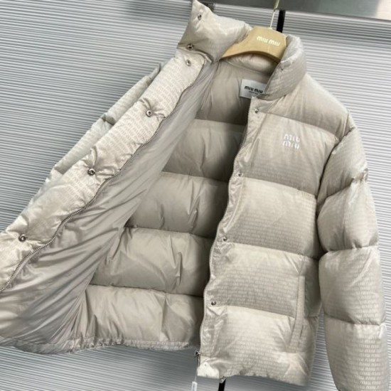 MIU MIU Women's Down Jacket 2024FW Latest Design MIU MIU Women's Down Jacket 2024FW Latest Design