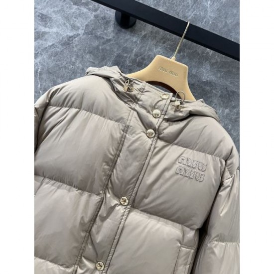 MIU MIU Miu Miu Down Jacket 2024FW Lowest Price New MIU MIU Miu Miu Down Jacket 2024FW Lowest Price New