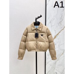 PRADA Women's Down Jacket 2024FW Popular Sale 100% New
