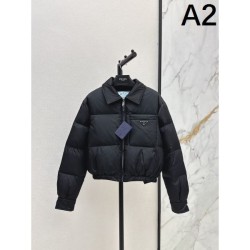 PRADA Women's Down Jacket 2024FW Popular Sale 100% New