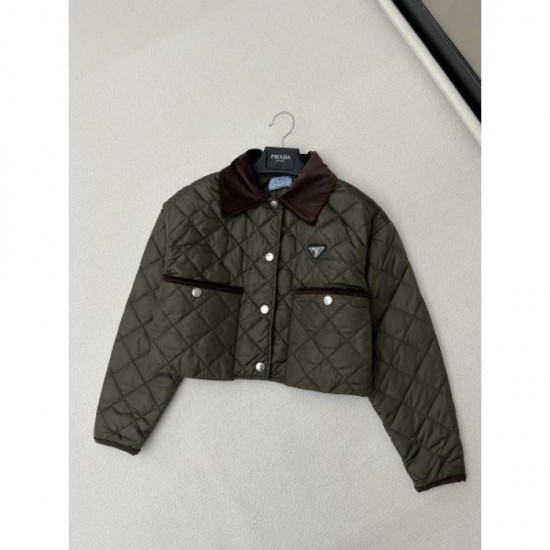 PRADA Women's Down Jacket 2024FW Popular Item Overseas PRADA Women's Down Jacket 2024FW Popular Item Overseas